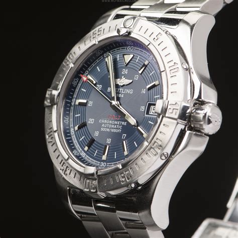 second hand breitling colt|pre owned breitling colt.